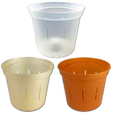 6" Slotted Clear Orchid Pot Sampler Packs