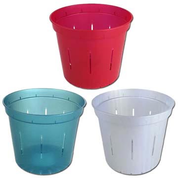 6" Slotted Clear Orchid Pot Sampler Packs