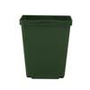 4.5" Green Square Taller Plastic Violet Pot